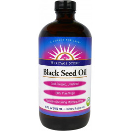 Heritage Store Heritage Products Black Seed Oil Масло чорного кмину 480 мл