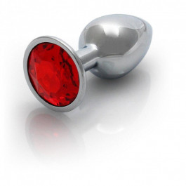 Ouch! Heart Gem Silver - Ruby Red, S (OU533593)
