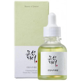 Beauty of Joseon - Заспокійлива сироватка із зеленим чаєм і пантенолом - Calming Serum Green Tea + Panthenol - 30ml