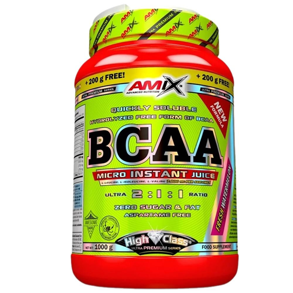 Amix BCAA Micro Instant Juice 1000 g /100 servings/ Black Cherry - зображення 1