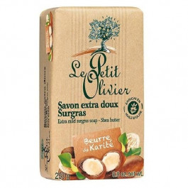 Le Petit Olivier Экстра нежное мыло  100% Vegetal oils soap Масло ши 250 г (3549620005585)