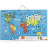 Viga Toys Карта мира с маркерной доской на английском (44508EN) - зображення 1