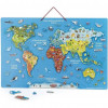 Viga Toys Карта мира с маркерной доской на английском (44508EN) - зображення 3