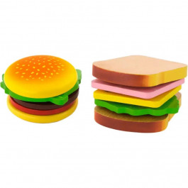 Viga Toys Гамбургер и сэндвич (50810)