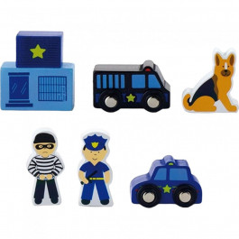 Viga Toys Набор к ж/д Полицейский участок (50814)