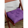 Прованс Подушка на стілець Chenilla фіолет 40х40 см, (4823093460362) - зображення 2
