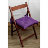 Прованс Подушка на стілець Chenilla фіолет 40х40 см, (4823093460362) - зображення 3