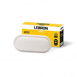 Lebron Накладний світильник світлодіодний  L-WLO, 8W LED,720Lm, 4100К, овал (15-35-01)