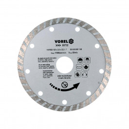 Vorel 125x22,2x2,0мм (08752)
