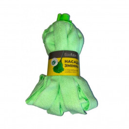 Ecofabric Насадка для швабри  зі смужок мікрофібри 160 г Зелена (EF-0160-MG)
