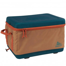 Kelty Folding Cooler 48 Cans Dull Gold/Deep Teal (22670123-DGO)