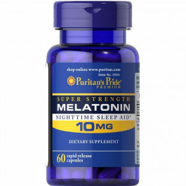   Puritan's Pride Melatonin 10 mg 60 капсул