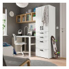 IKEA SMASTAD / PLATSA(994.263.63) гардероб, білий білий / з 4 ящиками - зображення 6