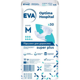 EVA Підгузки для дорослих  Optima Hospital Super Plus M 30 шт (4820546158777)
