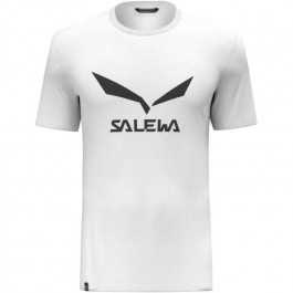 Salewa Футболка  Solidlogo Dri-Rel M S/S L Білий (1054-013.012.0823)