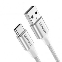 UGREEN US288 USB-A to Type-C QC3.0 18W 0.25m White (60129)
