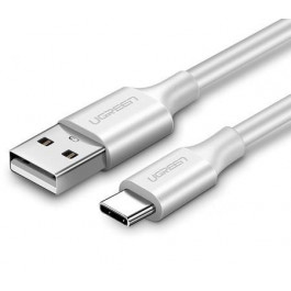 UGREEN US287 USB-A to Type-C QC3.0 18W 0.25m White (60119)