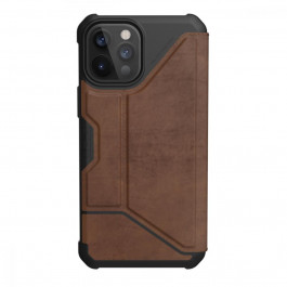 URBAN ARMOR GEAR iPhone 12 Pro Max Metropolis Leather Brown (112366118380)