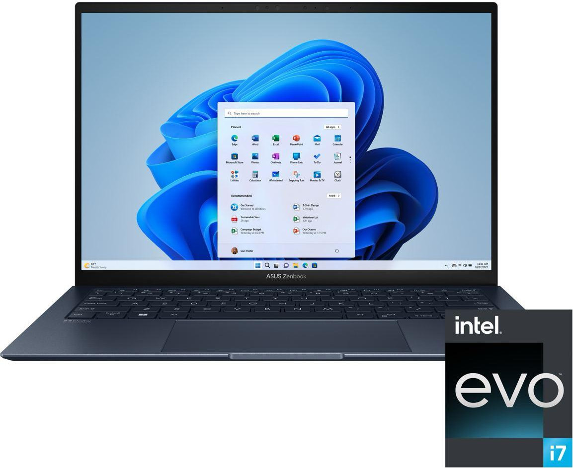ASUS ZenBook S 13 OLED UX5304MA Ponder Blue (UX5304MA-OLED040W) - зображення 1