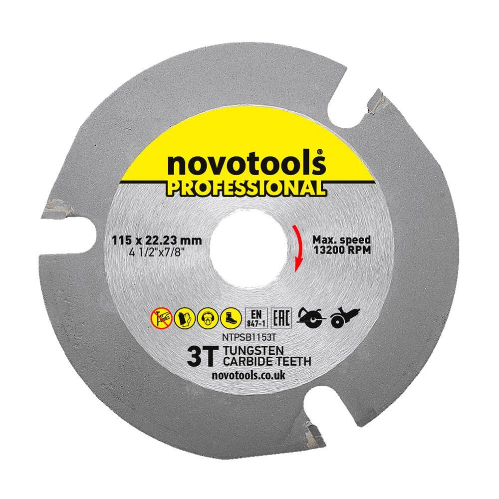 NovoTools Professional універсальний 125x22.23 мм (NTPSB1253T) - зображення 1