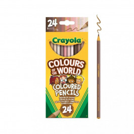 Crayola Набор цветных карандашей  Colours of the World 24 шт (68-4607)