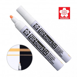 Sakura Маркер  Pen-Touch Оранжевий, флуоресцентний, середній (MEDIUM) 2.0мм (084511322769)