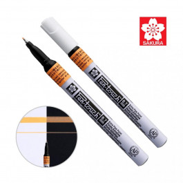 Sakura Маркер  Pen-Touch Оранжевий, флуоресцентний, тонкий (EXTRA FINE) 0.7мм (084511322660)