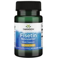 Swanson Fisetin Novusetin 100mg Фісетин Новусетін 30 капсул - зображення 1