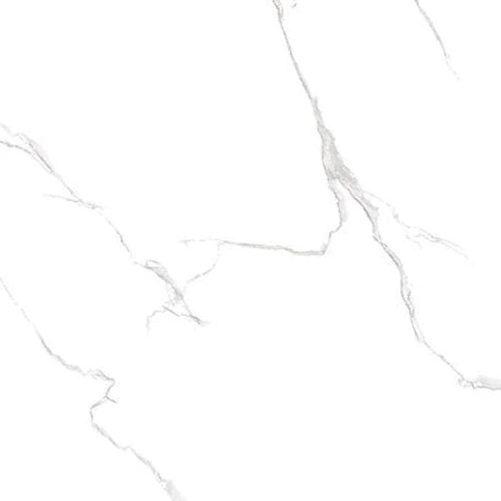 Raviraj Ceramics Керамограніт  Silver Statuario Pol 60*60 см білий - зображення 1