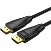 Vention DisplayPort to DisplayPort v1.4 1.5m Black (HCCBG) - зображення 1
