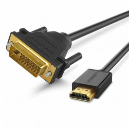   UGREEN HD106 HDMI to DVI v1.4 1.5m Black (11150)