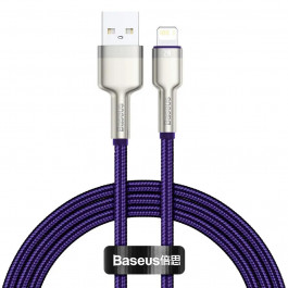   Baseus Cafule Metal Data Cable USB for Lightning 2m Purple (CALJK-B05)