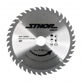 STHOR Диск пильный по дереву. O = 210/30 мм, h = 2,2 мм, 40 зубьев, 08831