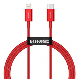 Baseus Superior Series Fast Charging Type-C to Lightning PD 20W 2m Red (CATLYS-C09)