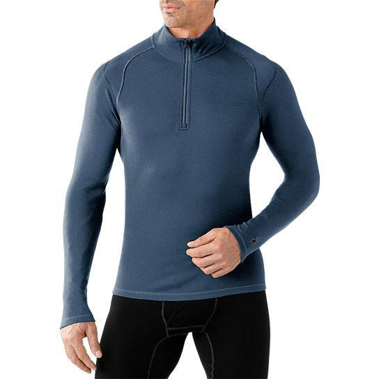 Smartwool Термофутболка  Men's NTS Mid 250 Zip T XL Синій - зображення 1