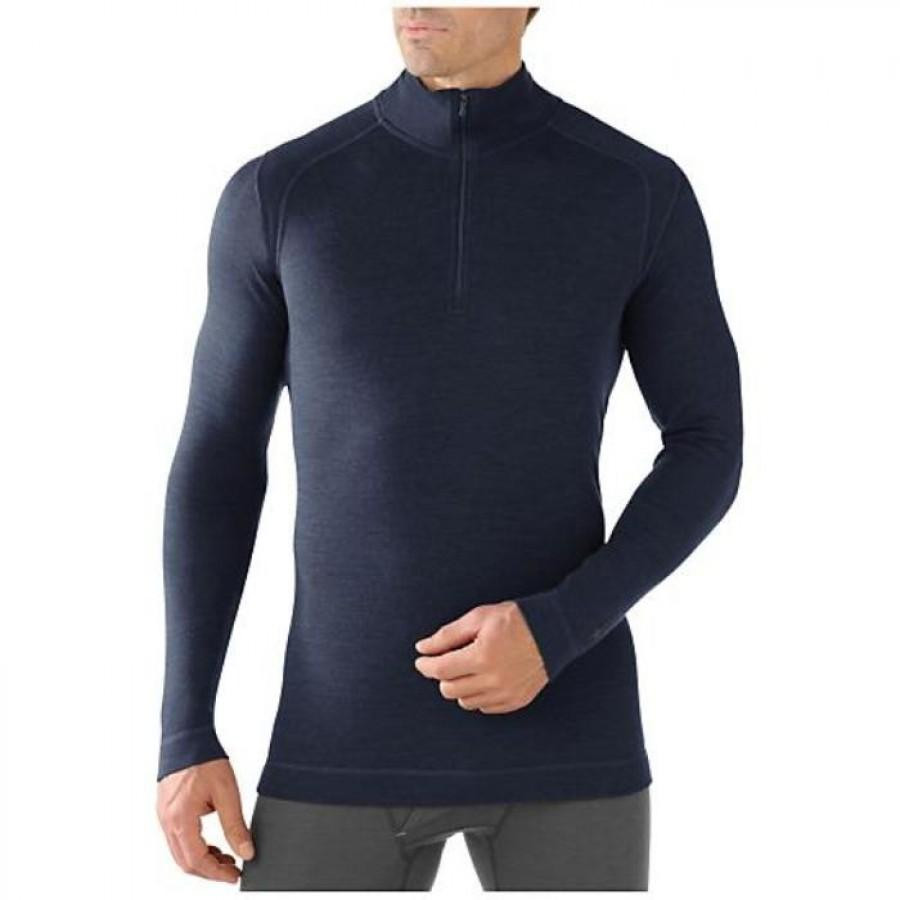 Smartwool Термофутболка  Men's NTS Mid 250 Zip T XL Темно-синій - зображення 1