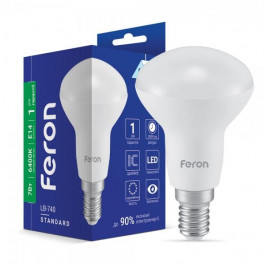 FERON LED LB-740 R50 230V 7W 580Lm E14 6400K (25984)