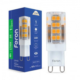 FERON LED LB-432 230V 4W 51Leds G9 2700K 350Lm (25769)