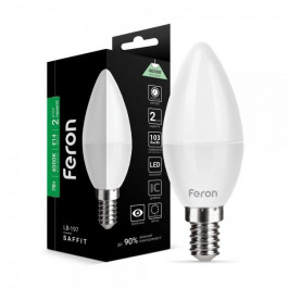 FERON LED LB-197 C37 7W E14 4000K (25810)