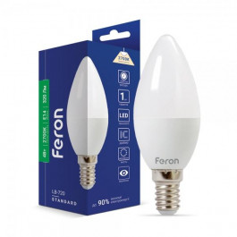 FERON LB-720 LED C37 4W E14 2700K (25643)