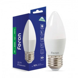 FERON LB-720 LED C37 4W E27 4000K (25670)