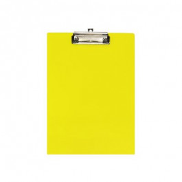 ECONOMIX Клипборд-папка  A4 з притиском та підвісом, пластик, жовтий (E30156-85)