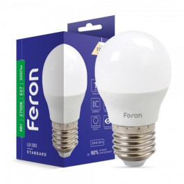 FERON LB-380 LED G45 230V 4W 320Lm E27 2700K (25641)