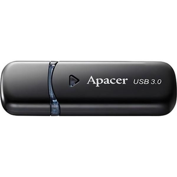 Apacer 16 GB AH355 USB 3.0 Black (AP16GAH355B-1) - зображення 1