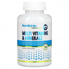 NutriBiotic Мультивітаміни і мінерали  Essentials 180 капсул (NBC00121)