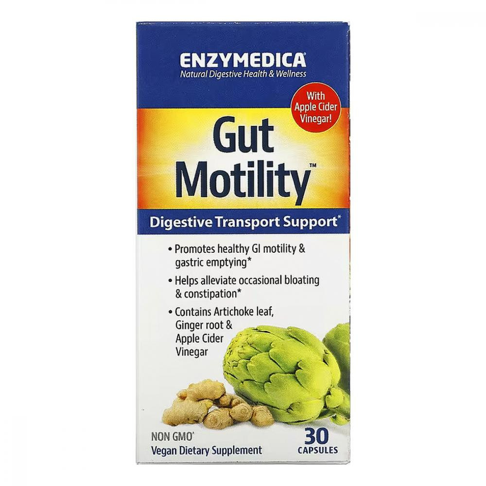 Enzymedica Комплекс  Gut Motility 30 капсул (ENZ14056) - зображення 1
