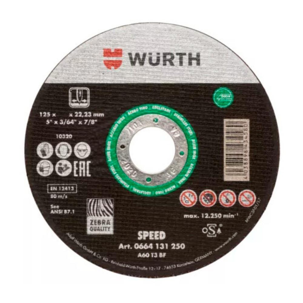 Wurth 125 мм 22.2 мм (0664131251) - зображення 1