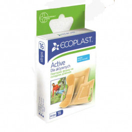 Ecoplast Набор пластырей медицинских эластичных Aктив 16 шт