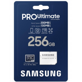 Samsung 256 GB PRO Ultimate microSD card (MB-MY256SA)
