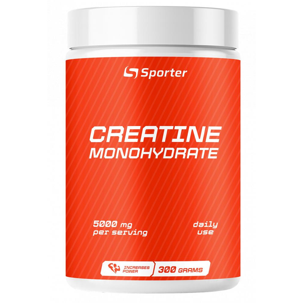 Sporter Creatine Monohydrate 300 g /60 servings/ - зображення 1